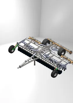 Disc harrow.
