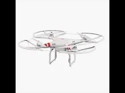 DJI Phantom 2 Quadcopter with Propeller Guard Low-poly 3D model