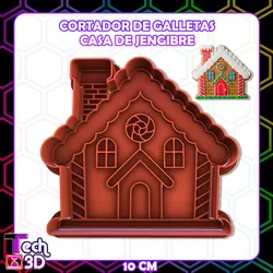 GINGERBREAD HOUSE COOKIE CUTTER /GINGERBREAD HOUSE COOKIE CUTTER