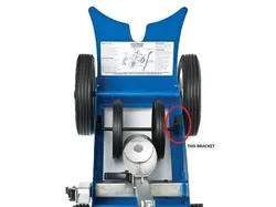 Line Marking Machine Masking Wheel Bracket