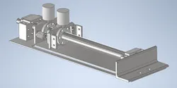 Linear drive (backlash-free self-locking )
