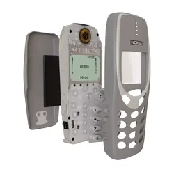 Nokia 3310 Disassembled - PBR 3D model