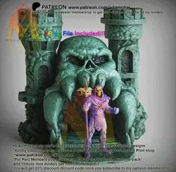 Skeletor-He-Man and the Masters of the Universe -classic cartoons Fanart--FANART