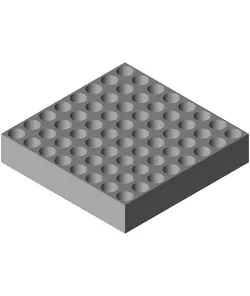 Travel checkers game