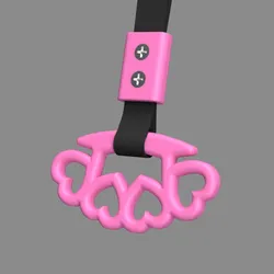 Tsurikawa brass knuckles heart