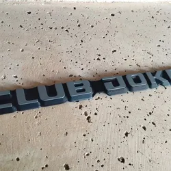 VW VOLKSWAGEN T3 CLUB JOKER REAR EMBLEM [216 002 127 115].