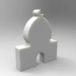 3D Model Minimalist Mosque - Islamic decoration and Ramadan