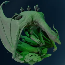 Adult Emerald Dragon