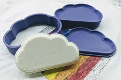 Bath Bomb Mold Cloud