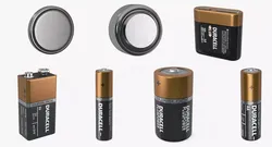 Duracell Batteries Collection 3D Model Pack