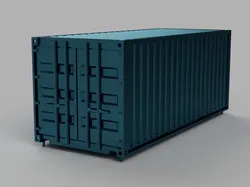 HO scale container 20ft (piko-compatible)