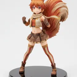 Model of girl Squirrel kemonomimi