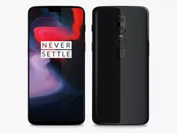 OnePlus 6 Black 3D model