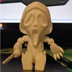 Other STL Download - Scream Chibi articuladoby Filame3D