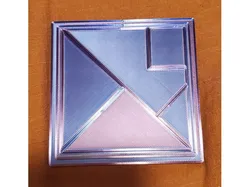 Square & Triangle Tangram Puzzle