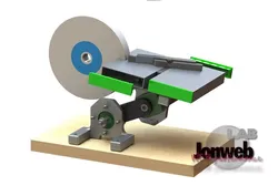 Tool lathe sharpening JIG