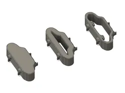 Traxxas Rustler Front Bumper Support