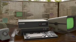 Vintage System Unit with Keyboard 3D model