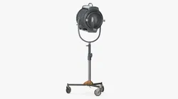 Bardwell and McAllister 1930s Hollywood Movie Light is Off 3D model