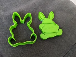 Bunny Egg Cutter with Stamp and "Create your own" Tutorial