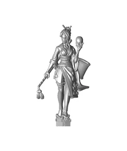 Changelin Ninja - Ninjas Vs Mimics -  PRESUPPORTED - Illustrated and Stats - 32mm scale