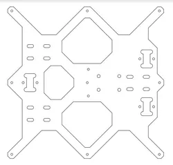 Combination Prusa Mk3 / Wanhao Y Carriage for Mk52 Heatbed