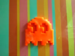 Customizable pacman Ghost cookie cutter