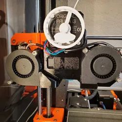 Dual Part Cooling Fan Mount / Shroud for Prusa i3 MK3S (Reinforced) (Extended)