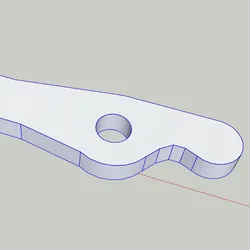 Free Industrial Design & Prototypes STL Download - Loquet pour commande ouverture de porte d'un congelateurby Jean Claude Despres