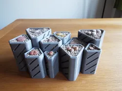 Geometric Lithops Plant Pot
