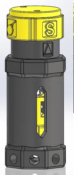 Gremlin Impact-Triggered Airsoft Noise Grenade