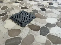 hair cover for square shower drain