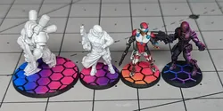 Hex Bases for Miniatures