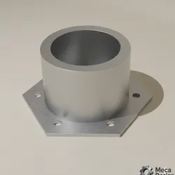Hexagonal mounting bracket