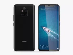 Huawei Mate 20 Pro Black 3D model