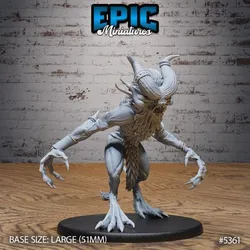 Katakan Vampire Attack ‧ DnD Miniature ‧ Tabletop Miniatures ‧ Gaming Monster ‧ 3D Model ‧ RPG ‧ DnDminis ‧ STL FILE