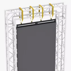 Led Screen Display Panel Monitor and Truss 3D model
