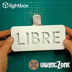 Other STL Descărcare - LightBox – 3D Backlit Taxi Sign with Interchangeable Panels - VikingZone
