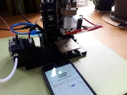 Pi Zero mount for Mini DVD drive 3D printer