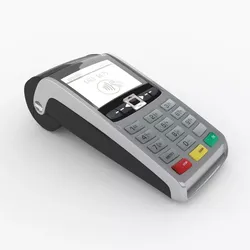 POS payment terminal 3D model