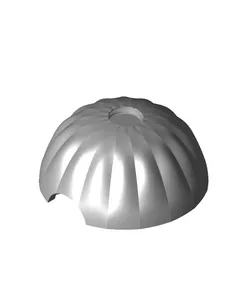 Pumpkin Ball (No Supports, Snaps Together No Glue Required)