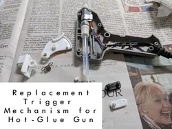 Replacement Trigger Mechanism for Hot-Glue Gun