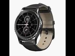 Samsung Gear S2 Classic smartwatch Low-poly 3D model