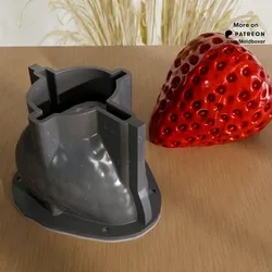 Silicone Mold System - Strawberry Cake