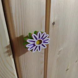 Simple flower knob multicolor ready