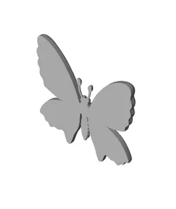 Skulls Butterfly Wall art