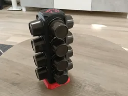 Soporte de cápsulas Lavazza en Negro - Modelo de impresión 3D gratuito