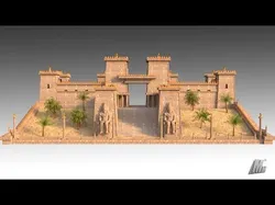 Alexandria Gate temple 3D model