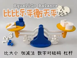 Bibalú Balanza de Equilibrio “EqualiGo Balance”|Material didáctico de matemáticas y física|Ciencia visible - Modelo de impresión 3D gratuito