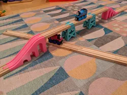 Brio/Ikea Elevated Train Track Set